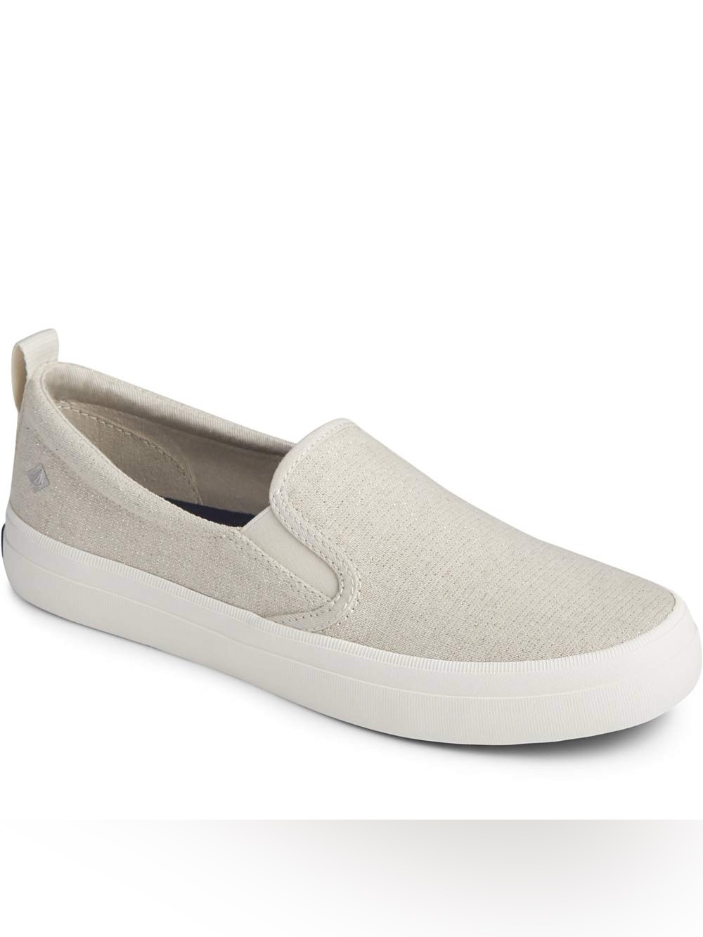 Sperry Women's Crest Twin Gore Sneaker In Oat Stripe Size 8.5